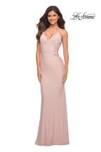 La Femme Dress 30706 - Mauve