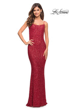 La Femme Dress 30707 - Red