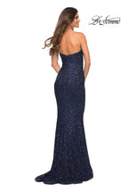 La Femme Dress 30714 - Navy