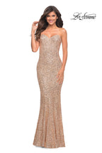 La Femme Dress 30714 - Rose Gold