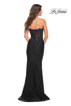 La Femme Dress 30720 - Dark Emerald