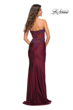 La Femme Dress 30720 - Dark Berry
