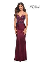 La Femme Dress 30720 - Dark Berry