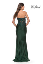 La Femme Dress 30720 - Dark Emerald