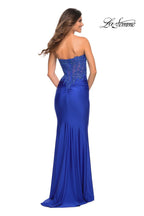 La Femme Dress 30720 - Royal Blue