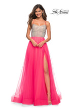 La Femme Dress 30721 - Neon Pink