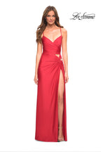 La Femme Dress 30726 - Red