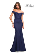 La Femme Dress 30736 - Navy