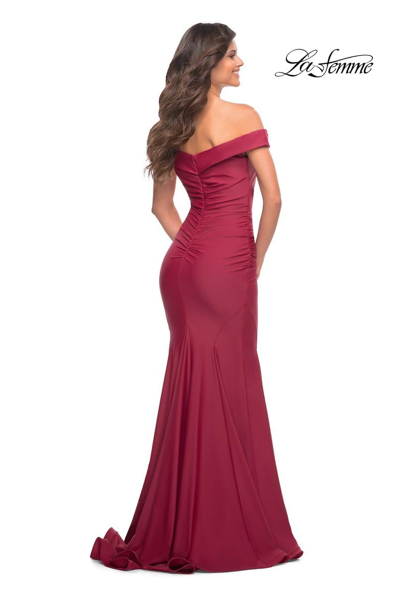 La Femme Dress 30736 - Wine