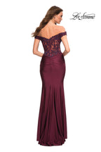 La Femme Dress 30741 - Dark Berry