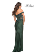 La Femme Dress 30741 - Emerald