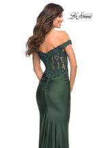 La Femme Dress 30741 - Emerald