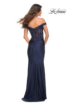 La Femme Dress 30741 - Navy