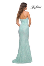 La Femme Dress 30743 - Aqua