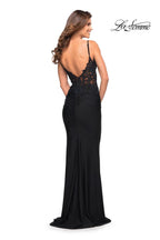 La Femme Dress 30757 - Black