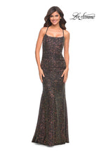 La Femme Dress 30765 - Black