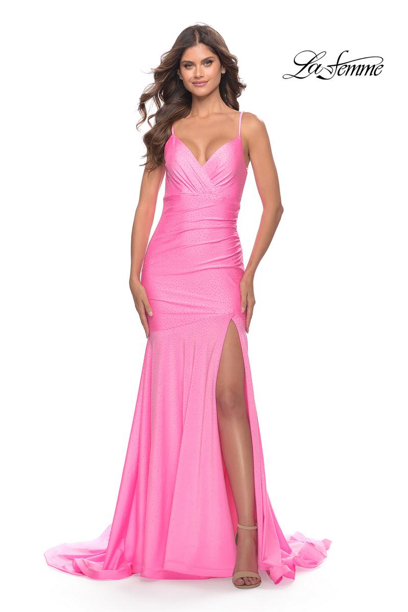 La Femme Dress 30768 - Pink