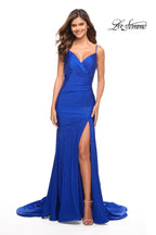 La Femme Dress 30768 - Royal Blue