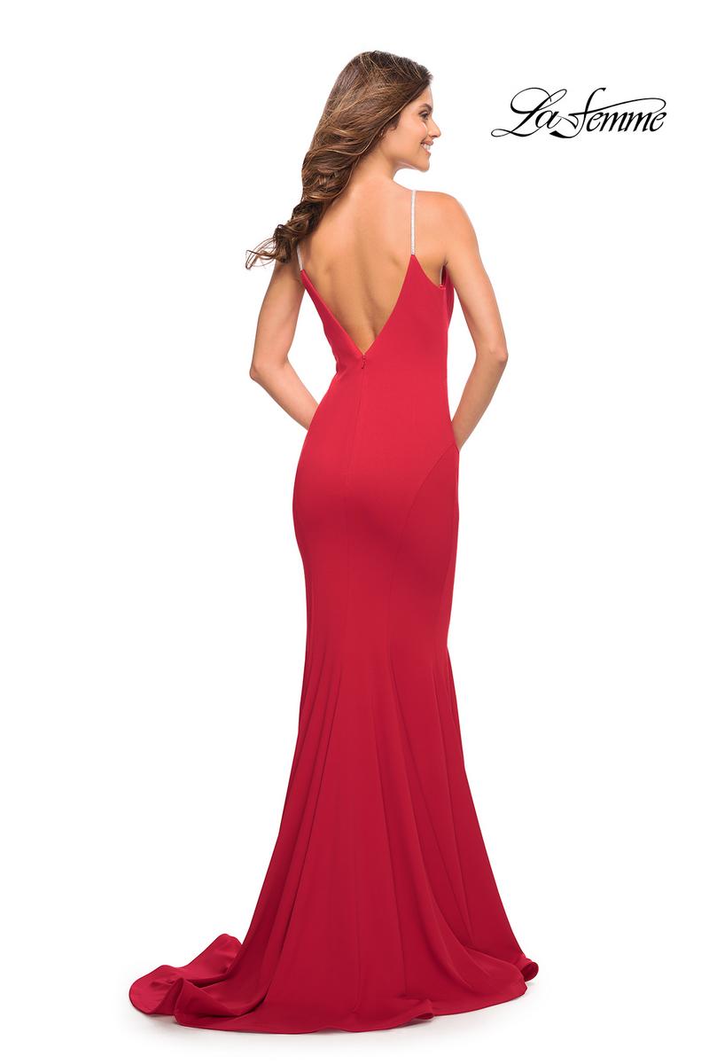 La Femme Dress 30785 - Red