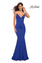 La Femme Dress 30785 - Royal Blue