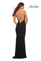 La Femme Dress 30793 - Black