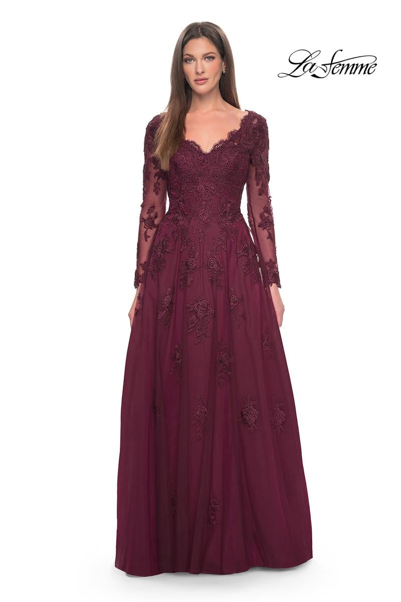 La Femme Evening Dress 30795