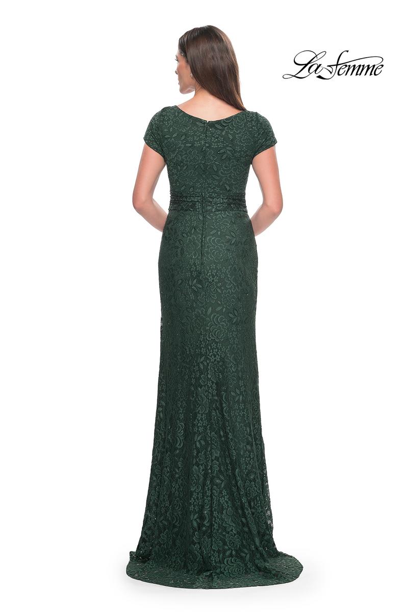 La Femme Evening Dress 30797 - Emerald
