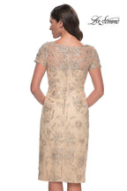 La Femme Evening Dress 30801 - Champagne