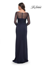 La Femme Evening Dress 30808 - Navy