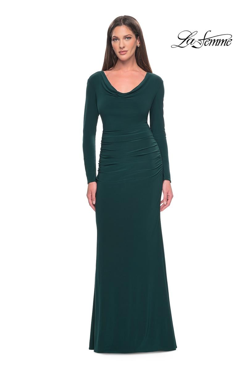 La Femme Evening 30813 - Hunter Green