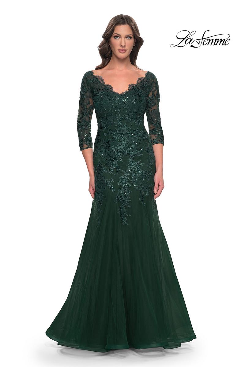 La Femme Mother of the Bride 30823 - Emerald