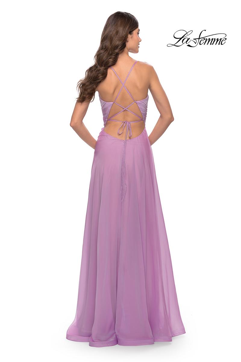 La Femme Dress 30840 - Lavender