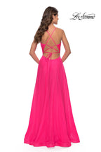 La Femme Dress 30840 - Neon Pink