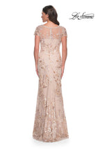 La Femme Evening Dress 30841 - Champagne