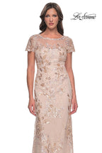 La Femme Evening Dress 30841 - Champagne