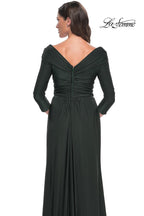 La Femme Evening Dress 30845 - Dark Emerald