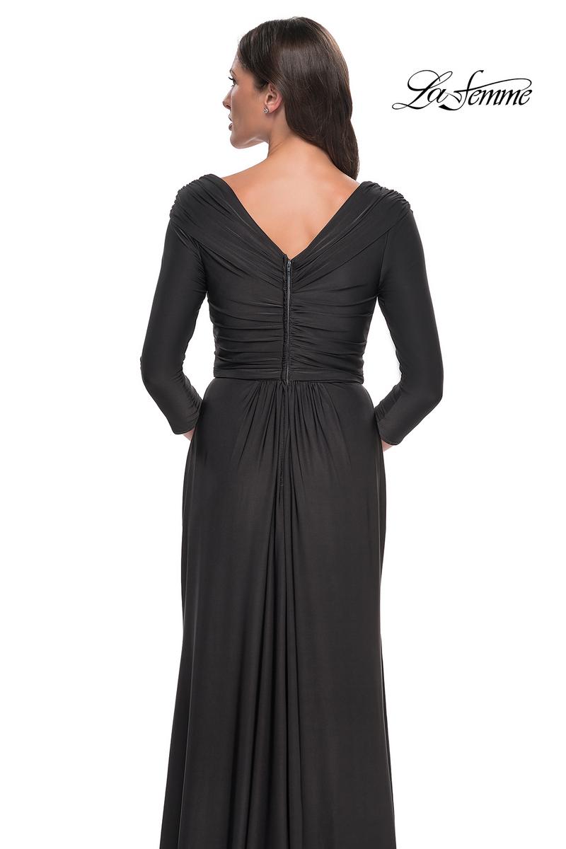 La Femme Evening 30845 - Gunmetal