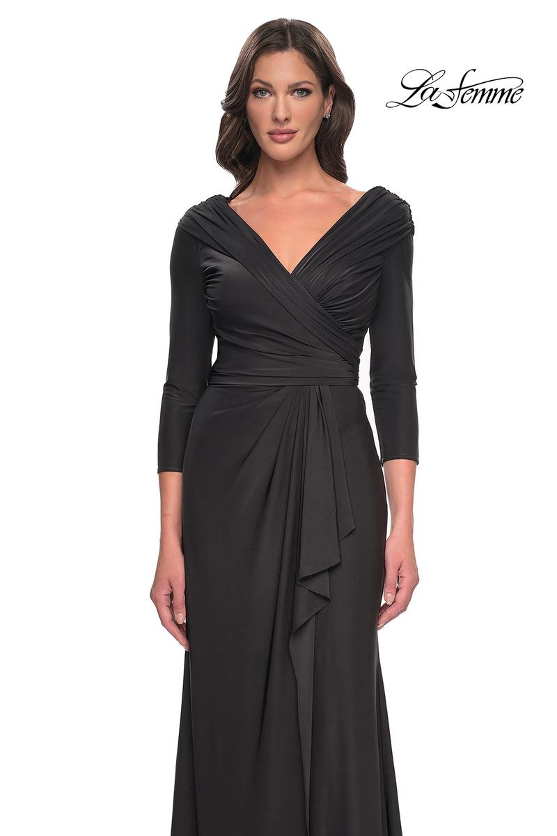La Femme Evening 30845 - Gunmetal