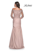 La Femme Evening Dress 30853 - Champagne