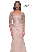 La Femme Evening Dress 30853 - Champagne
