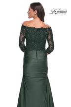 La Femme Evening Dress 30853 - Emerald