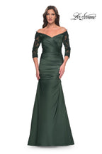 La Femme Evening Dress 30853 - Emerald