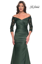 La Femme Evening Dress 30853 - Emerald