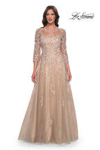 La Femme Evening Dress 30859 - Champagne