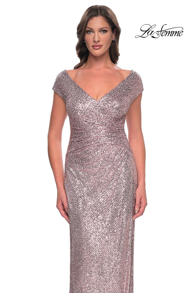 La Femme Evening 30865 - Mauve