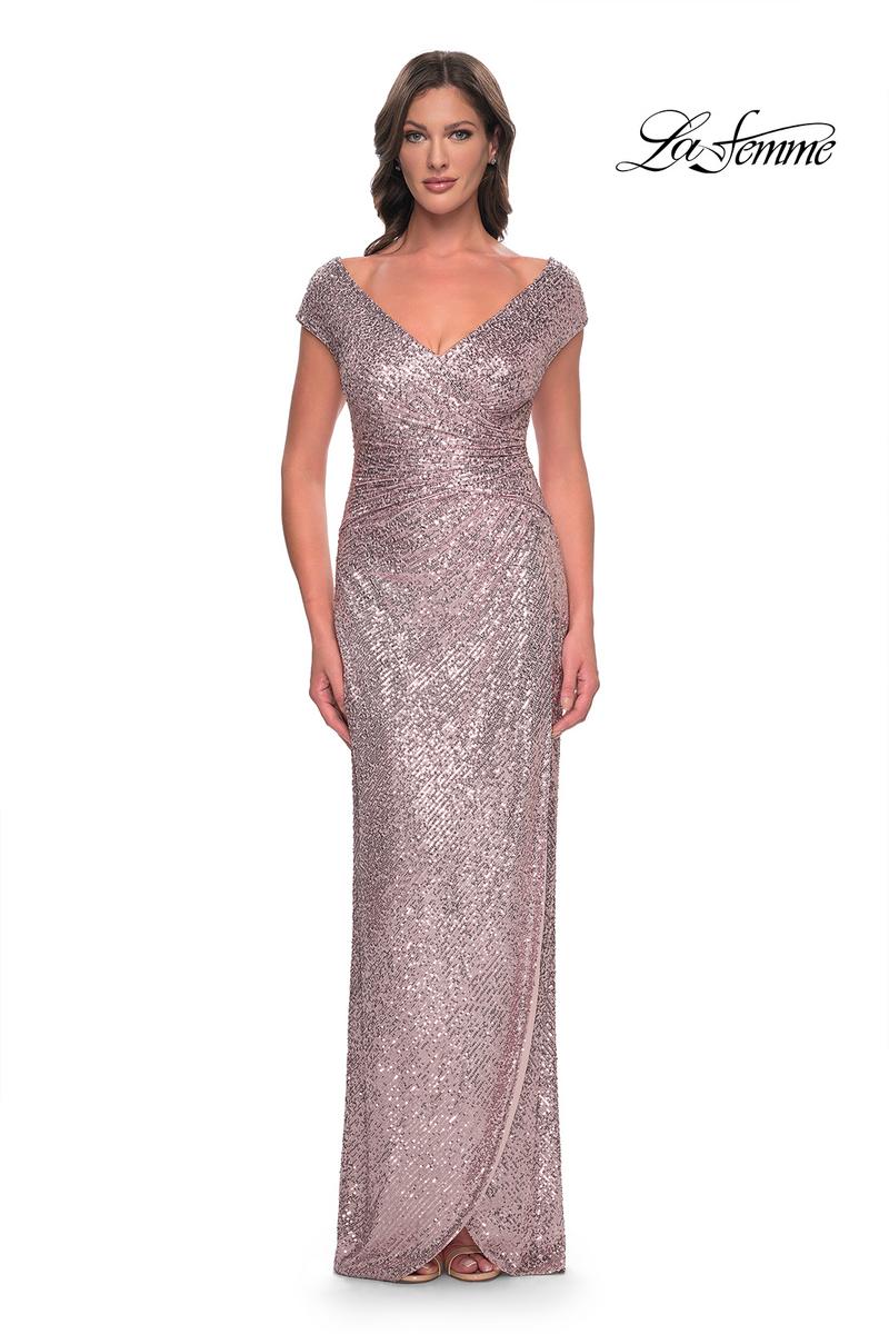 La Femme Evening 30865 - Mauve