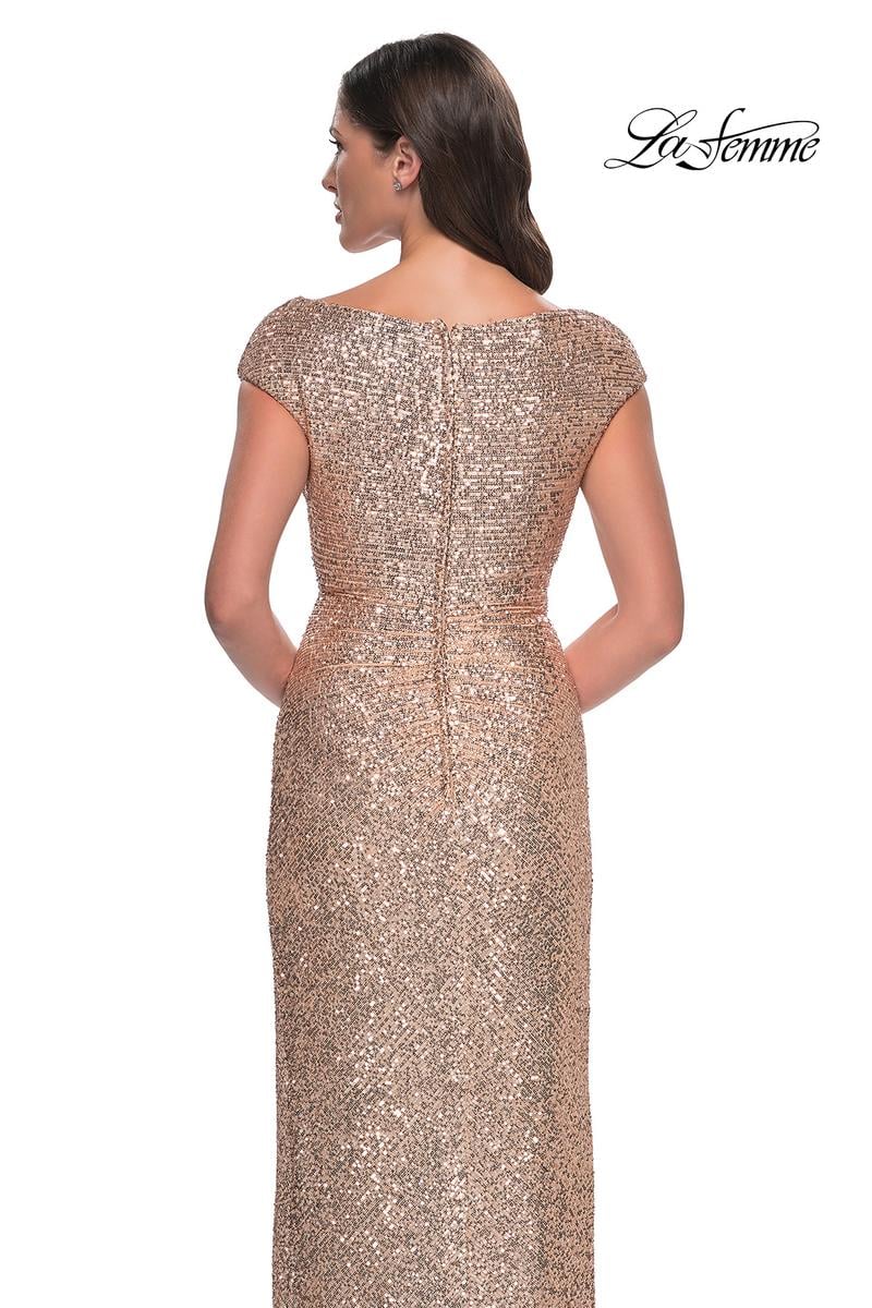 La Femme Evening 30865 - Rose Gold