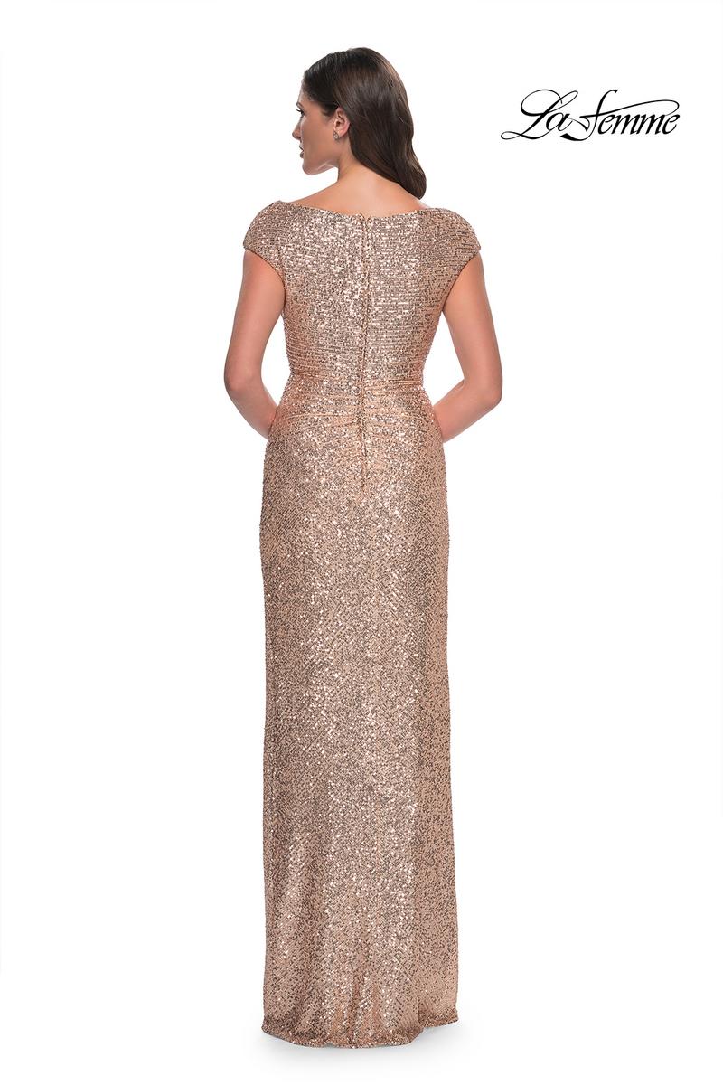 La Femme Evening 30865 - Rose Gold