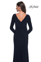 La Femme Evening Dress 30881 - Navy