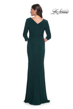 La Femme Evening Dress 30883 - Hunter Green